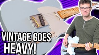 Is a VintageStyle Telecaster Good for Metal  Fender Vintera 50s Telecaster DemoReview [upl. by Garey253]