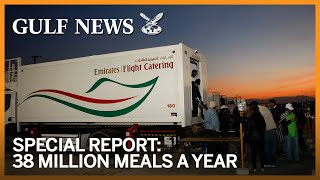 Emirates Flight Catering 38 million meals a year [upl. by Cirdec]