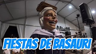 FIESTAS DE BASAURI DE DIA Y DE NOCHE  BASAURIKO JAIAK [upl. by Stoneman]