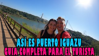 Así es PUERTO IGUAZÚ  Guía completa y precios de la ciudad de las CATARATAS [upl. by Barnaby539]