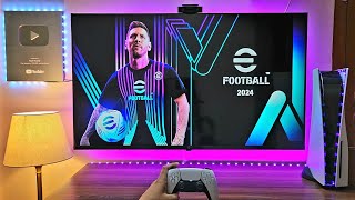 Efootball 2024 Gameplay PS5 4K HDR 60FPS [upl. by Yokum]