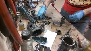 How to assemble and repair Makita HR2470 rotary hammer drill hammer change [upl. by Wilfred]