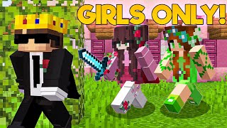 I Secretly Joined a GIRLS ONLY Server in Minecraft [upl. by Enomahs]