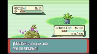 POKEMON EMERALD  GRAVELER  BARRERA  BARRIER [upl. by Lillywhite]