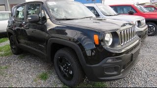 Jeep Renegade 18 versão básica  detalhes  wwwcarblogbr [upl. by Anayia291]