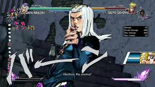 JoJo ASBR Abbacchio  Combo 47 [upl. by Ytsud]