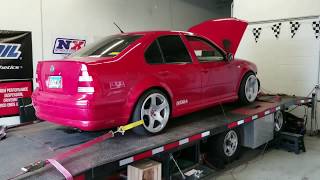 VW JETTA MAKES 415WHP ON A STOCK 18T ENGINE [upl. by Allicserp841]