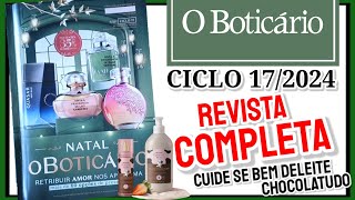 Revista o Boticário CICLO 172024 COMPLETA  Novo CUIDE SE BEM DELEITE CHOCOLATUDO [upl. by Peers]