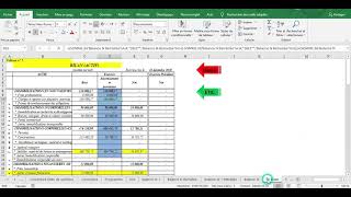 La Liasse Fiscale Tableau 1  Bilan Actif  Passif  Sur Excel  Balance شرح مبسط جدااا [upl. by Pufahl375]