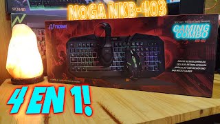 Noga NKB 403 COMBO GAMING 4 EN 1 BARATO  Noga NKB 403  Review [upl. by Doughty]