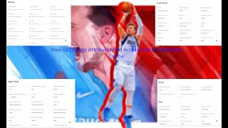 How To Assign Accessories And Adjust Attributes For NBA 2k22 Mycareer Offline [upl. by Ylicic282]