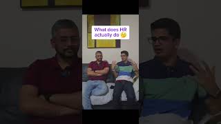 What does HR actually do 🤔 hr corporatelife dubailife viralshort [upl. by Yl]