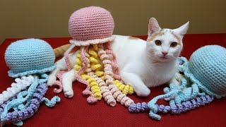 Crochet Jellyfish large [upl. by Kcirret]