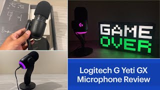 Logitech G Yeti GX RGB Gaming Microphone Review [upl. by Ozkum887]