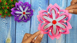 ❄ DIY Snowflakes ❄ Christmas Decorations Tutorial ❄ Super Easy Christmas Tree Ornaments [upl. by Anaiad]