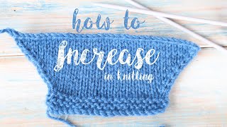 Knitting Podcast  Increasing [upl. by Belsky27]