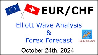 EUR CHF Elliott Wave Analysis  Forex Forecast  October 24 2024  EURCHF Analysis Today [upl. by Ahsenor]