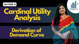 Derivation of Demand Curve in Cardinal Utility Analysis  BECC 101105  UGC NET ECONOMICS  IES [upl. by Irotal]