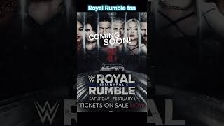 Coming soon 🙆shortvideo wrestling royalrumble2025 [upl. by Nylirehs]