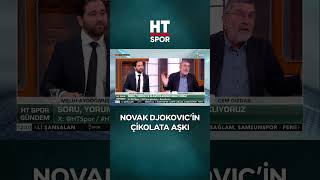 Cem Dizdar Djokovic Başarılı Olmak İçin Sağlıklı Beslenmeden Taviz Vermiyormuş  HT Spor shorts [upl. by Siuol504]