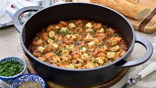 Creveti Saganaki  Creveti in stil grecesc CC Eng Sub  JamilaCuisine [upl. by Lust]