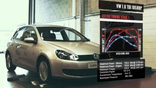 VW ECU Remap  VW Golf TDI Tuning  VW 16 TDi Tuning  VW Dyno Video [upl. by Tann]