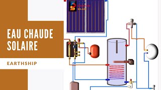 Comment réaliser une installation solaire thermique  Les systèmes dautonomie  Earthship inspiré [upl. by Dareece]