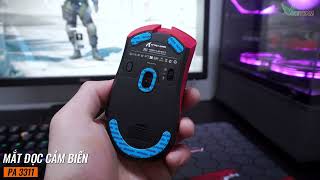 Chuột Gaming Attack Shark R1 Hỗ Trợ Phần Mềm Riêng Biệt Có Setup Macro DPI 18000 Kết Nối 3 Chế Độ [upl. by Lerner]