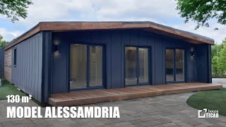 Modular house model Alessandria 130 m² for a Czech client from the manufacturer TM TICAB HOUSE [upl. by Sheena]