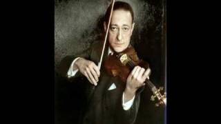 Jascha Heifetz plays La ronde des lutins by Bazzini [upl. by Attaynik99]