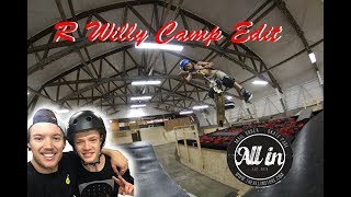 R WILLY SCOOTER CAMP 2017 EDIT  ALL IN SKATEPARK [upl. by Yelsnit]