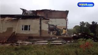 Watch as workers demolish Bethlehem building [upl. by Zsamot953]