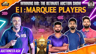 Project Pant Killer KL Shreyas Surge BIDDING MADNESS  E1 Marquee  Winning Bid  IPL Auction [upl. by Artek]