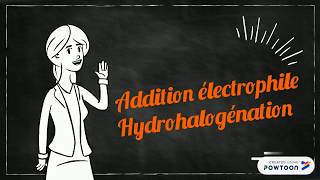 Addition électrophile  Hydrohalogénation [upl. by Cal]