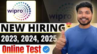 Wipro Hiring 2023 2024 2025 Batch – Apply Now for Off Campus  Job4freshers [upl. by Mello]