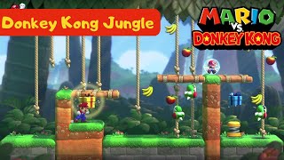 Donkey Kong Jungle  Mario vs Donkey Kong  Nintendo Switch Gameplay [upl. by Whiney]