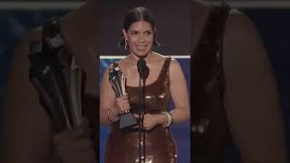 America Ferrera Speech at the 2024 Critics Choice Awards [upl. by Liebermann362]