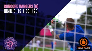 HIGHLIGHTS  Dulwich Hamlet v Concord Rangers  National League South  031120 [upl. by Joo]