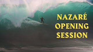 NAZARÉ OCTOBER 2024 OPENING SESSION  VON FROTH [upl. by Franz]