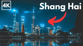 Shanghai City Night Lights A Stunning 4K Journey Through Shanghai Tower  China Travel [upl. by Walker]