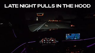 Night time POV Drive in the streets of LA [upl. by Akinej199]