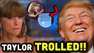 Taylor Swift FREAKS OUT MidPerformance as ‘TRUMP 2024’ Banners Fly Over Concert – Swifties LOSE IT [upl. by Joela]