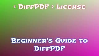 How to Install DiffPDF on PC in 2024 [upl. by Idok342]