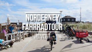 Norderney Fahrradtour ☀️ Nordstrand bis zum Leuchtturm HD Video [upl. by Animas]