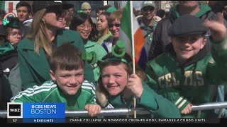 St Patricks Day Parade means celebration and family tradition in South Boston [upl. by Cullie374]