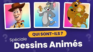 QUIZ Dessins Animés Devinez les noms de ces 60 Personnages  Toutes générations [upl. by Pernick317]