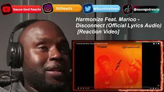 Harmonize Feat Marioo  Disconnect Official Lyrics Audio REACTION [upl. by Eesdnil]