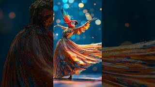 A Woman Fuses with A Parrot on AGT americagottalent agt magic talent shorts [upl. by Sixla478]