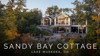 Luxury Lake Muskoka Cottage  Sandy Bay Cottage [upl. by Rance]