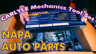 Carlyle 433 Piece Mechanics Tool Set Im Amazed at Whats in the Box of Napa Tools [upl. by Dorette]